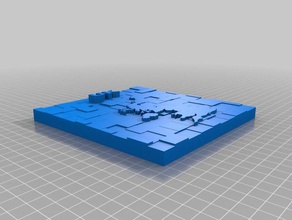 reino unido parede em 3d a arte inglaterra 3d print model - Mito3D