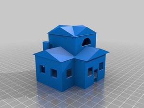 simple house cwb br 3d printing 3d print model - Mito3D