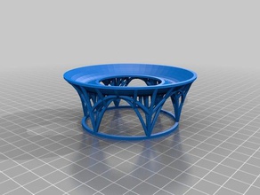 vazo yerleştirin matematik sanat openscad 3d print model - Mito3D
