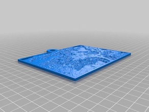 meşe ağacı 2d sanat özelleştirilmiş 3d print model - Mito3D