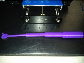 teleskopik backscratcher ev sırt kaşıyıcı 3d print model - Mito3D