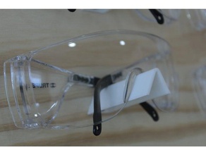 titolare di occhiali sicurezza porta lentes seguridad strumento i titolari caselle da protezione 3d print model - Mito3D