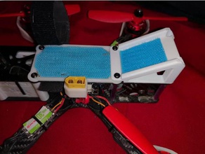 martien 2 plaque de batterie hdwing soutien d'appareil-photo rc des véhicules support cadre ii 3d print model - Mito3D