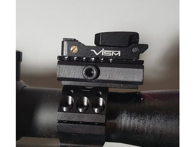 20mm rail mount rmr pistol sight toys games airsoft accesories attachment parts 3D print model - Mito3D