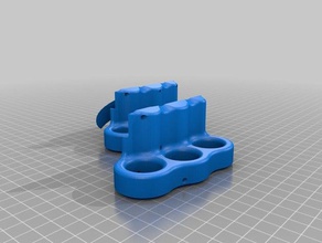 brosse knuckles 3d l'impression 3d print model - Mito3D
