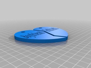 rapport pendentif accessoires 3d print model - Mito3D