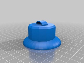 bottle cap dog bowl fit-all pets convenient design dogs easy fun remix simple water 3d print model - Mito3D