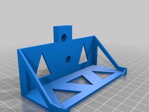 triangular wall mount shelf diy design picture pretty tasteful triangle 3d print model - Mito3D