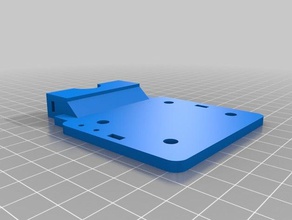 flsun i3 x-carrage e3d v6 printer parts 3d print model - Mito3D