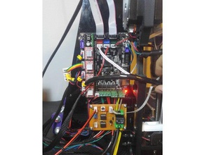 mks gen mount anet a8 3d printer parts motherboard 3d print model - Mito3D