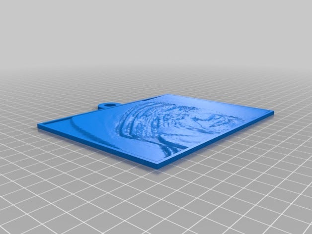mere teresa grand 2d art personnalisé 3D print model - Mito3D