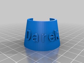 darek food drink customized 3d print model - Mito3D
