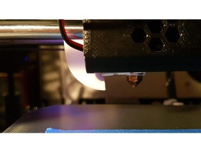 anet a6 extendido conducto del ventilador 3d de la impresora partes 3d print model - Mito3D