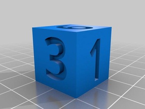 dicenumeral boardgames Brettspiele 3d print model - Mito3D