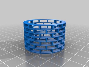 my customized vibration absorber fully parts 3d print model - Mito3D