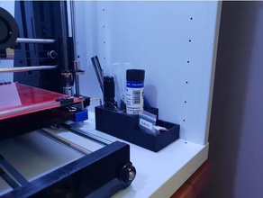 3d printer toolbox accessories ikea lack tool holder 3d print model - Mito3D