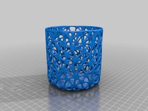 Bad Zahnbürste cup flat base 3d print model - Mito3D