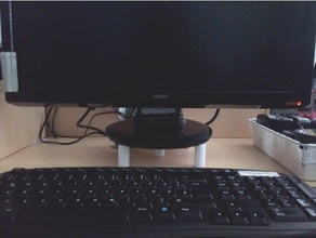 screen stand computer monitor 3d print model - Mito3D