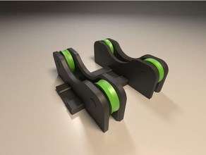 filament stand 3d printer accessories holder filamet spool spoolholder 3d print model - Mito3D