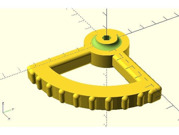 nitro 200 crucero de la perilla control del acelerador automoción paramotor el 3D print model - Mito3D