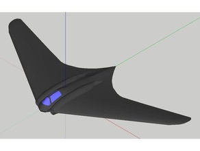 horten 229 vehicles aircraft airplane fighter jet flying wing jetplane model rc 3d print model - Mito3D