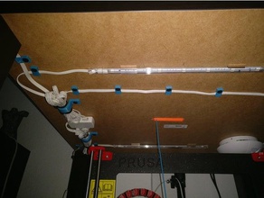 plana por cable clip partes ikea hack falta atornilla 3d print model - Mito3D