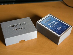 cardbox frostgrave cartas de magia brinquedo jogo acessórios 3d print model - Mito3D