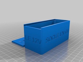 socle 12v g42 organization customized 3d print model - Mito3D