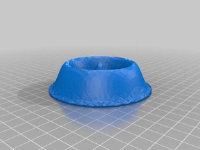 small dog bowl slow feeder insert -100mm dia 24mm high other 3d print model - Mito3D