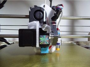 titan aero extrudeuse sonde mont lulzbot taz 6 3 d de l'imprimante pièces e3d inductive la 3d print model - Mito3D