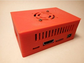 cubierta superior de orange pi uno mod la electrónica caso remix 3d print model - Mito3D