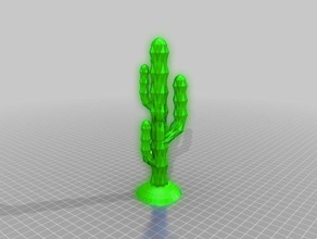 ein kleiner gruener kaktus ich brauch rote rosen roten mohn modelli 3d print model - Mito3D