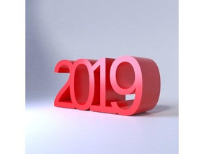 2019 other new year 3d print model - Mito3D