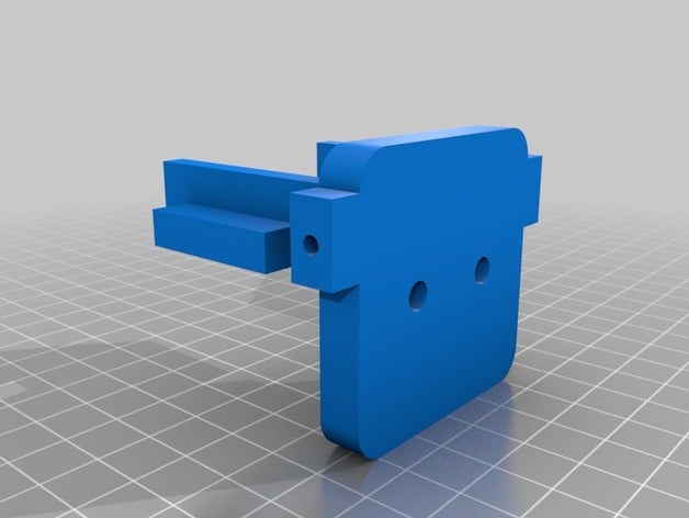 kraken mount d-bot 3d printing dbot e3d 3D print model - Mito3D