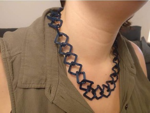 chain necklace jewelry 3d print model - Mito3D