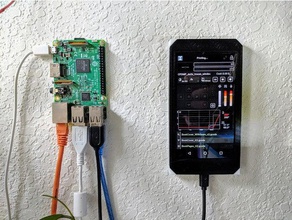 samsung galaxy s3 montaggio a parete mobile telefono di supporto per smartphone 3d print model - Mito3D
