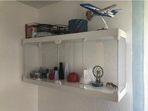 display case ikea based organization stand hack 3d print model - Mito3D