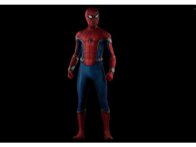 marvel cinematic universe homem-aranha atualizado modelos colecionáveis disney infinity guerra homem de ferro aranha mcu peter parker o regresso a casa thanos tom holland 3D print model - Mito3D