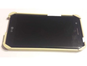 lg k10 m250e caso móvil teléfono 3d print model - Mito3D