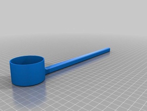 uzun protein ölçüm fincan araçlar eiwei langer lffel salla 3d print model - Mito3D