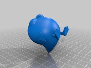 puffin rock baba 3d impressão 3d print model - Mito3D