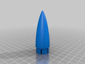 mi personalizados personalizable modelo modular rocket1 hobby 3d print model - Mito3D