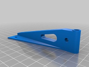 tailwheel steering bracket large scale rc planes vehicles 3d print model - Mito3D