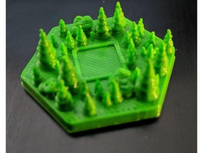 terraforming mars yeşil çini oyunlar boardgame boardgames bileşenleri 3d print model - Mito3D