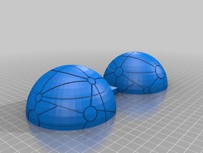 treasure planet map cut props 3d ball remix 3d print model - Mito3D