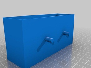 130 40 pegboard container organization customized 3d print model - Mito3D