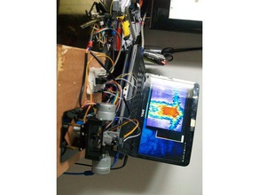 28byj-48 based pan tilt sensor scanner robotics 3d print model - Mito3D