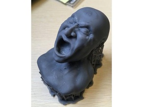 scream people horror human screaming terror 3d print model - Mito3D