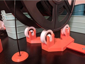 rollers use 608 bearings works original base 3d printer accessories 3d print model - Mito3D