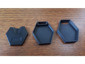 hid iclass key fob case household 3d print model - Mito3D